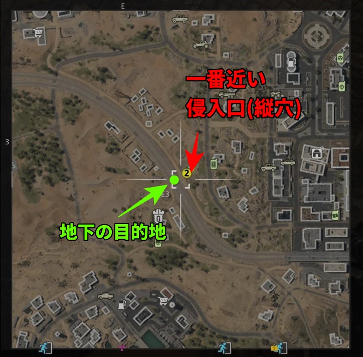CoD DMZ派閥任務攻略（隠れ家の準備）地図